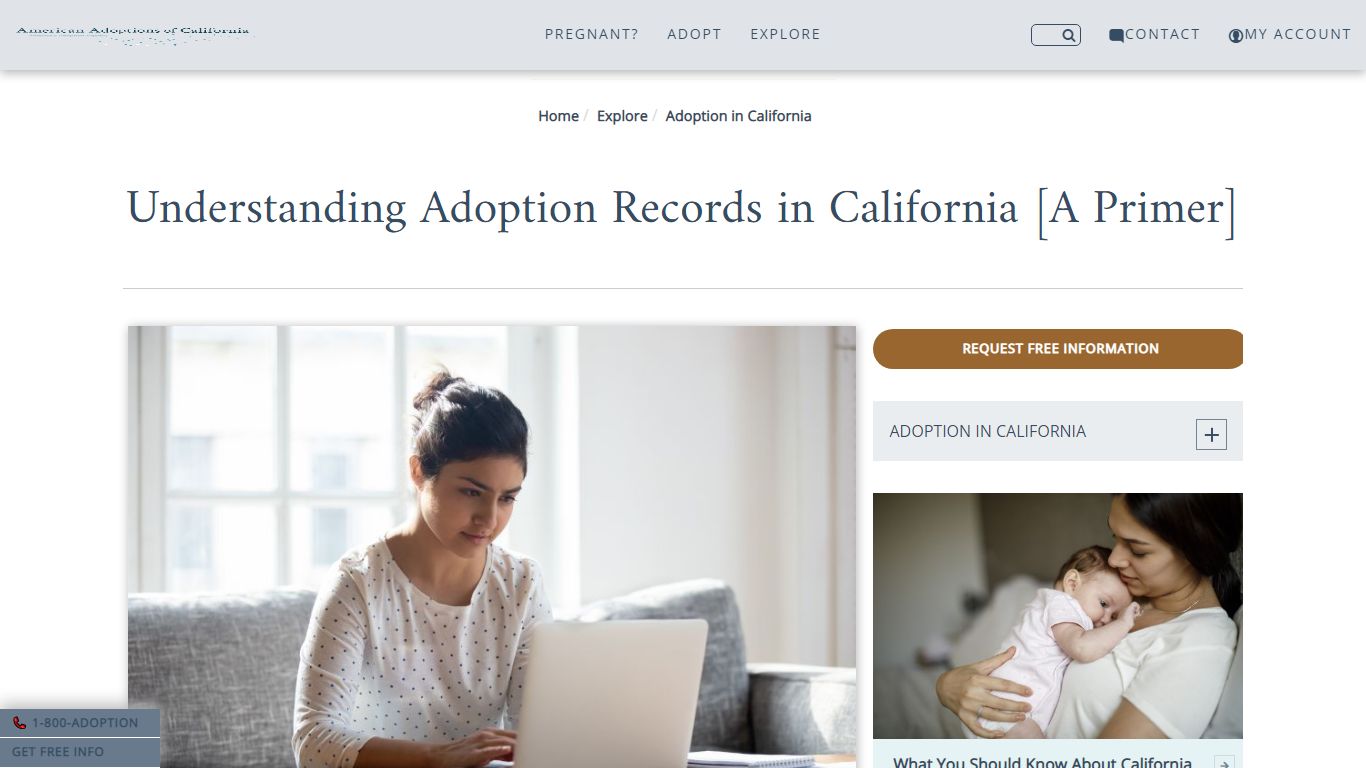 American Adoptions - California Adoption Records [A Guide]